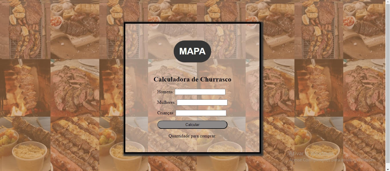 Calculadora de Churrasco